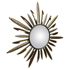 Miroir en laiton vieilli, 1970