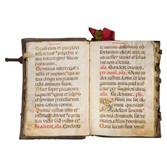 IMPORTANTE E RARO PSALTERO LITURGICO, Spagna, XVI secolo (1550-1575)