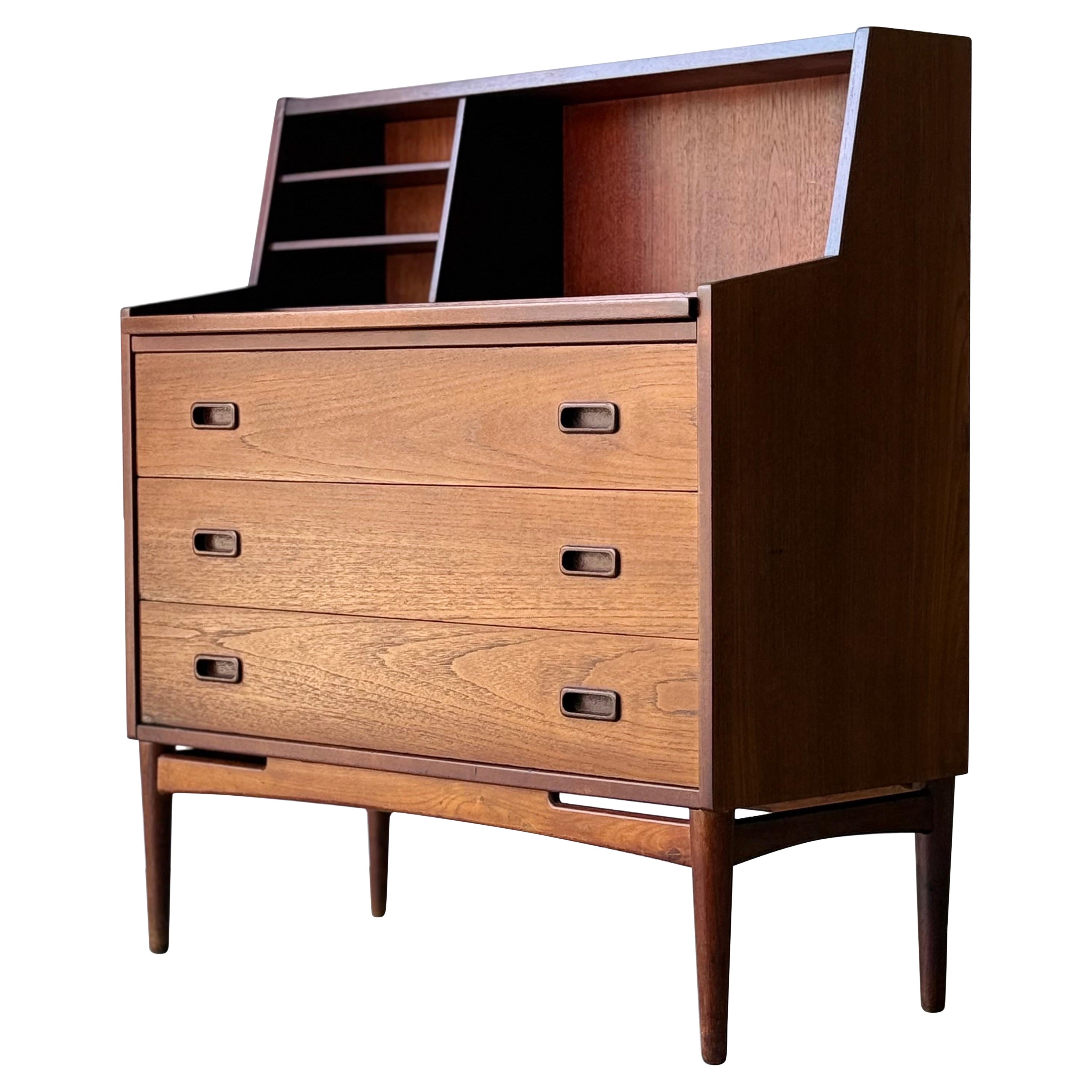 Mid-Century Secretary Desk by Hovmand Olsen for Mogens Kold