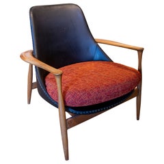 1950s Elizhabet Lounge Chair by Designer Ib Kofod-Lars