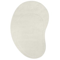 Residue Wool Rug Bone White