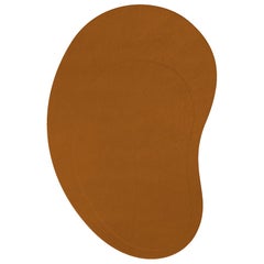 Residue Wool Rug Dark Ochre