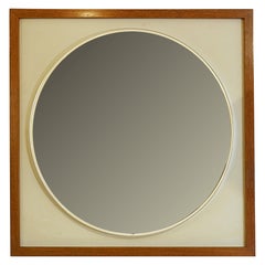 Mid-century modern mirror by Alfred Hendrickx, Belgium, 1960s