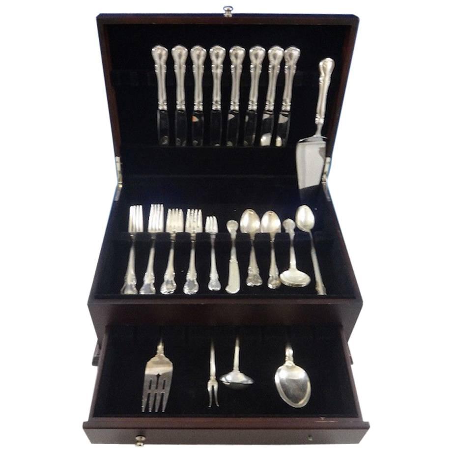 French Provincial by Towle Sterling Silver Flatware Set 8 Service 69 Pieces