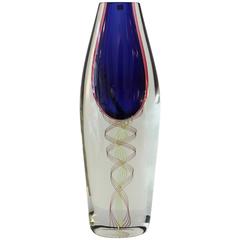 Gaspari for Salviati Glass Vase