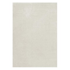 Classic Solid Wool Rug Bone White