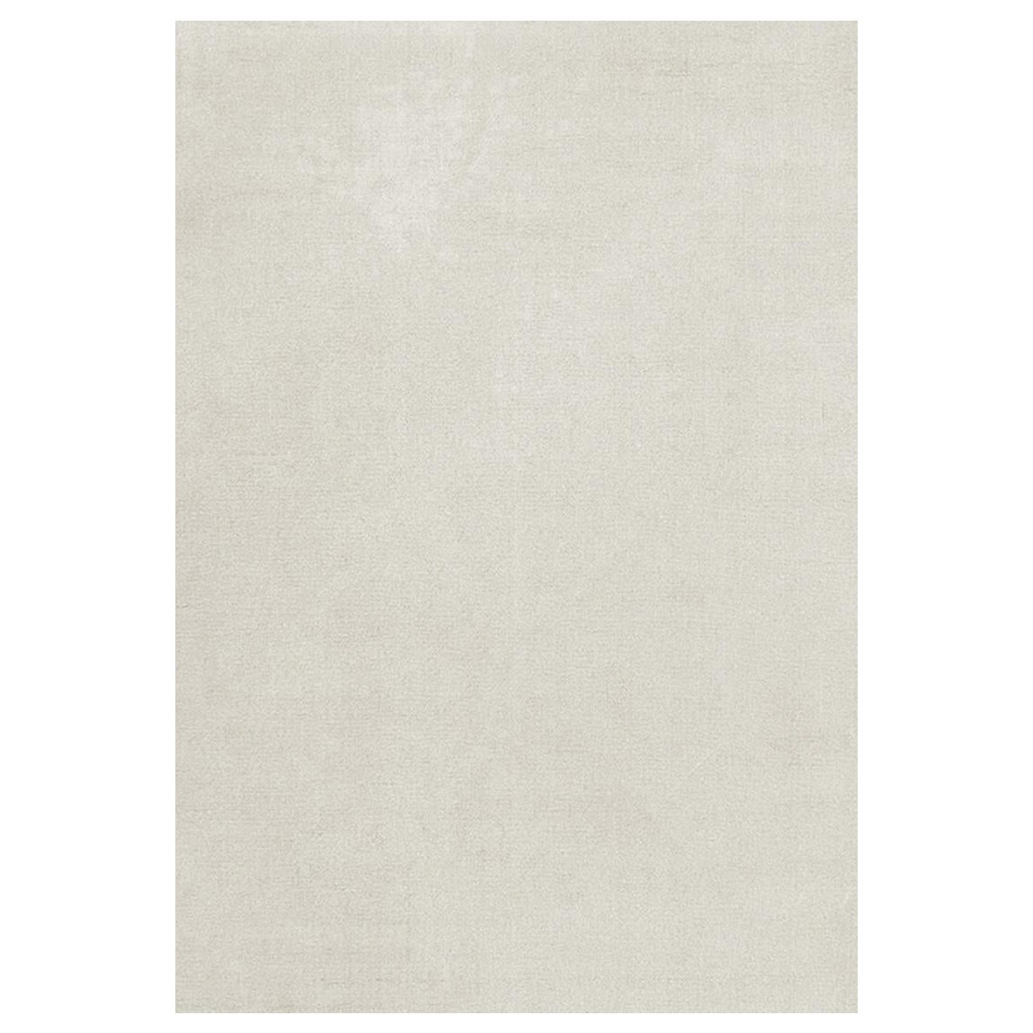 Tappeto classico in lana massiccia Bone White