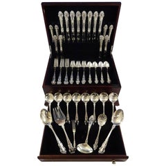 Grande Renaissance by Reed & Barton Sterling Silver Flatware Eight Set 55 Pcs