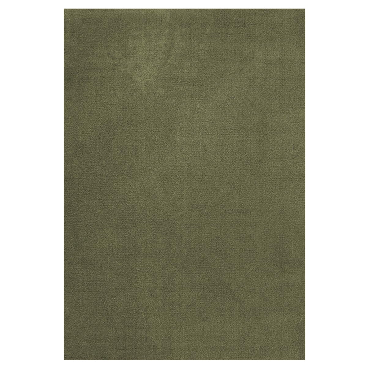 Classic Solid Wool Rug Capulet Olive