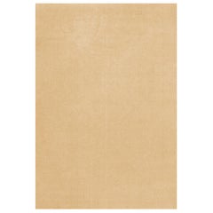 Classic Solid Wool Rug Harvest Yellow