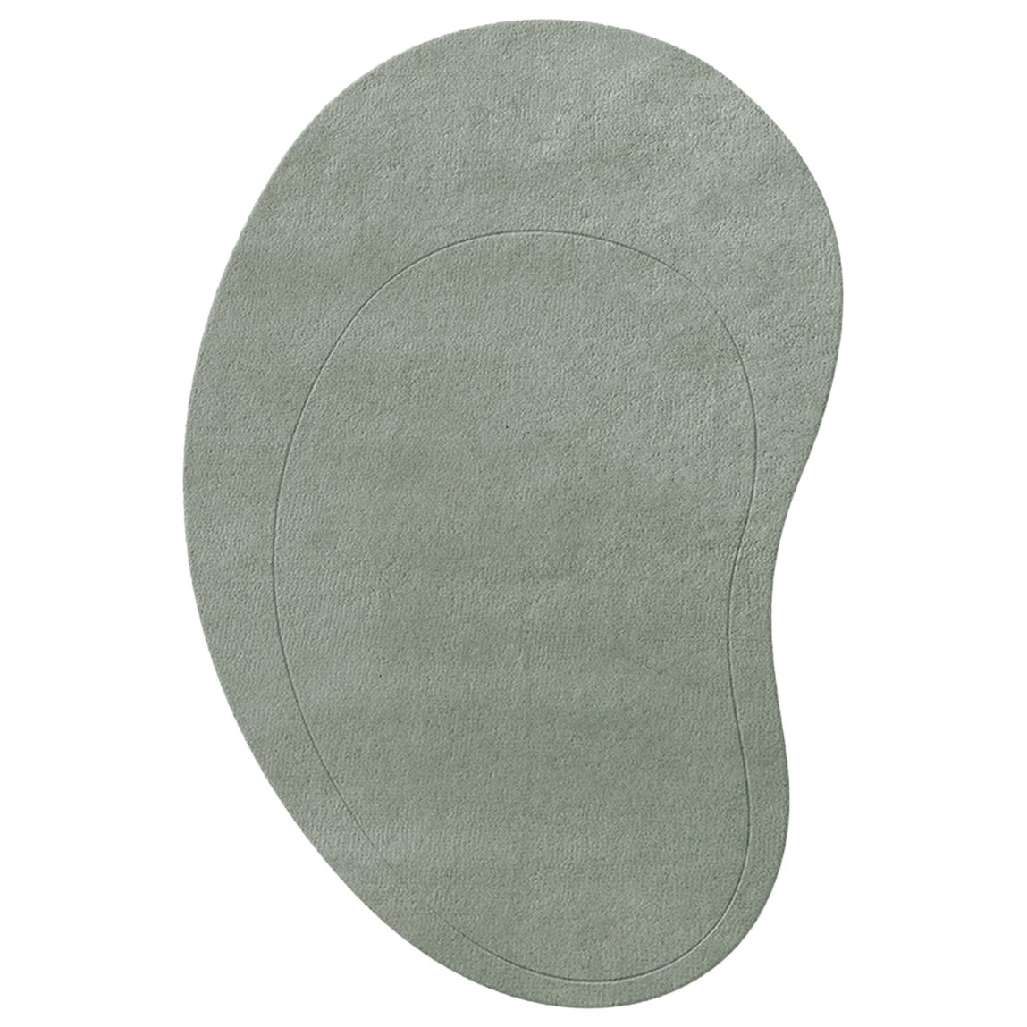 Residue Wool Rug Sage For Sale