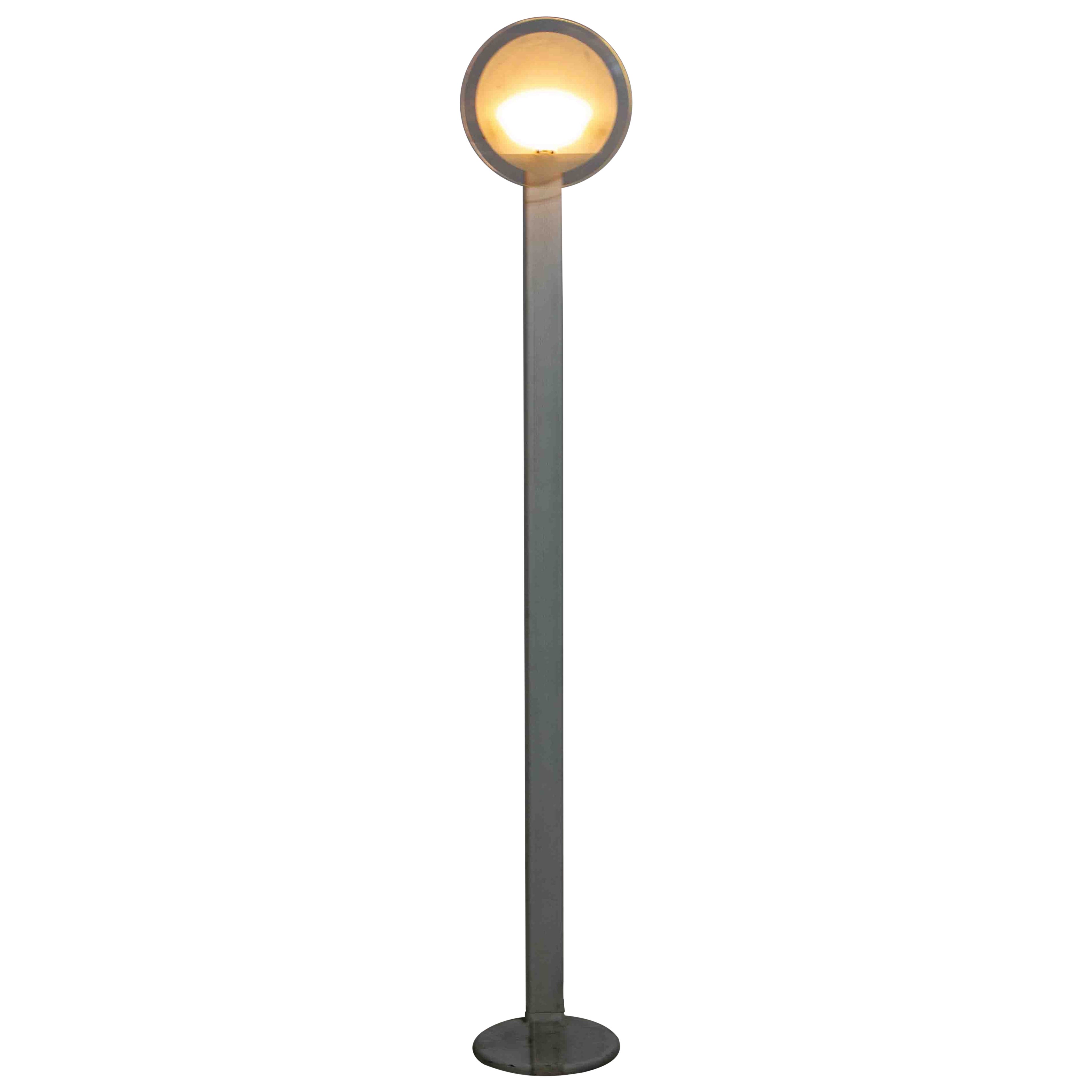 Dimmable sunset memphis syle floor lamp from 1980s Italy