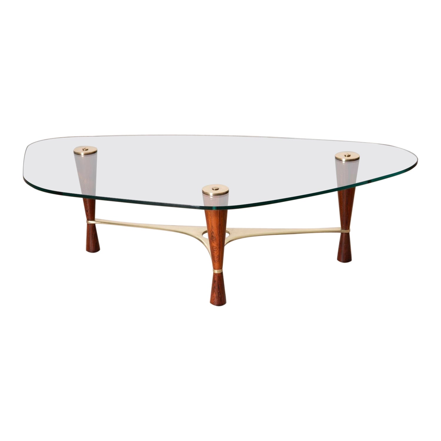 Edward Wormley Asymmetric Coffee Table for Dunbar Model 5309 For Sale