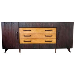 1960’s French wood sideboard