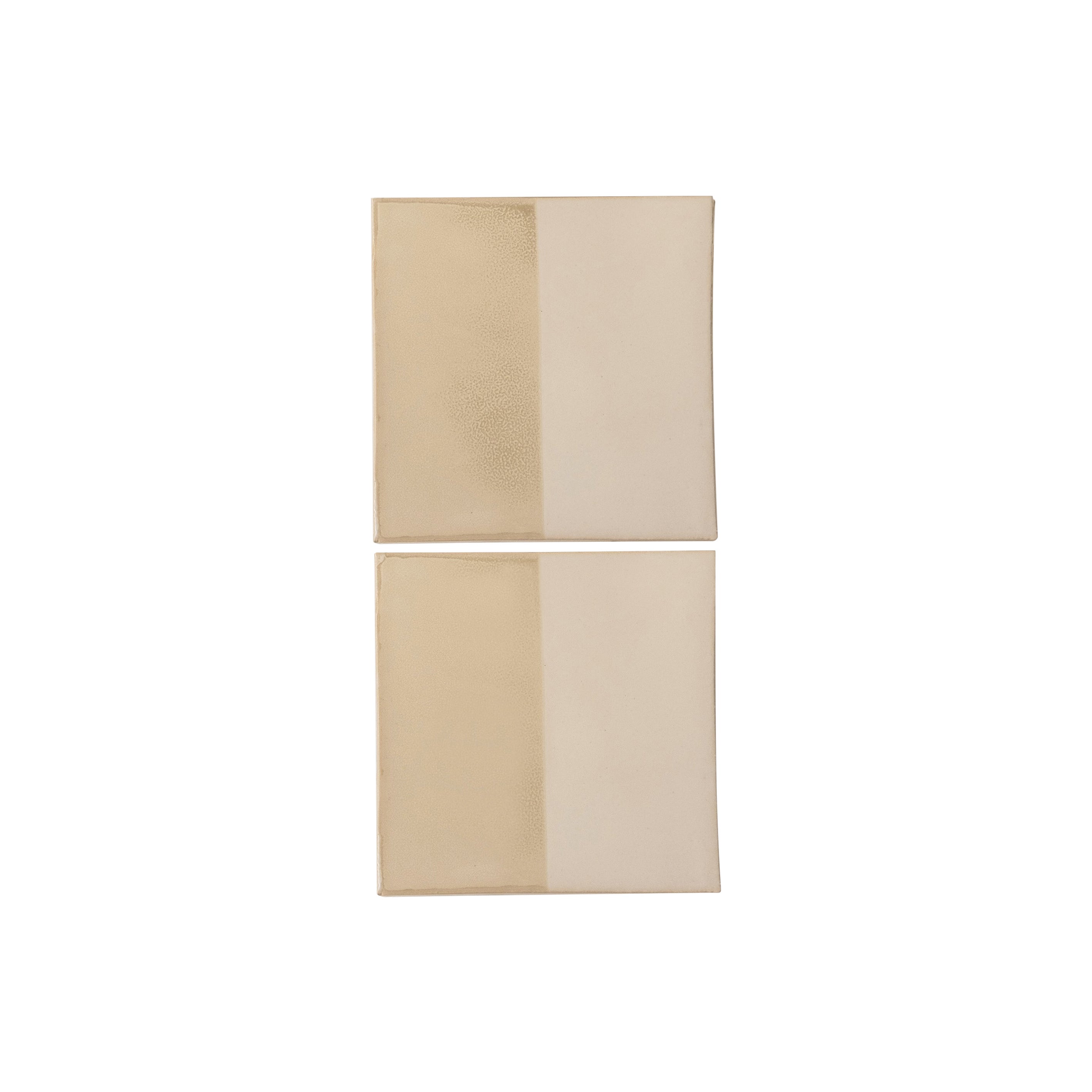 Dekorative Wandleuchte aus cremefarbener Keramik von Tiles Line by Violaine d'Harcourt im Angebot