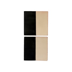 Dekorative Wandleuchte aus schwarzer Keramik von Tiles Line by Violaine d'Harcourt