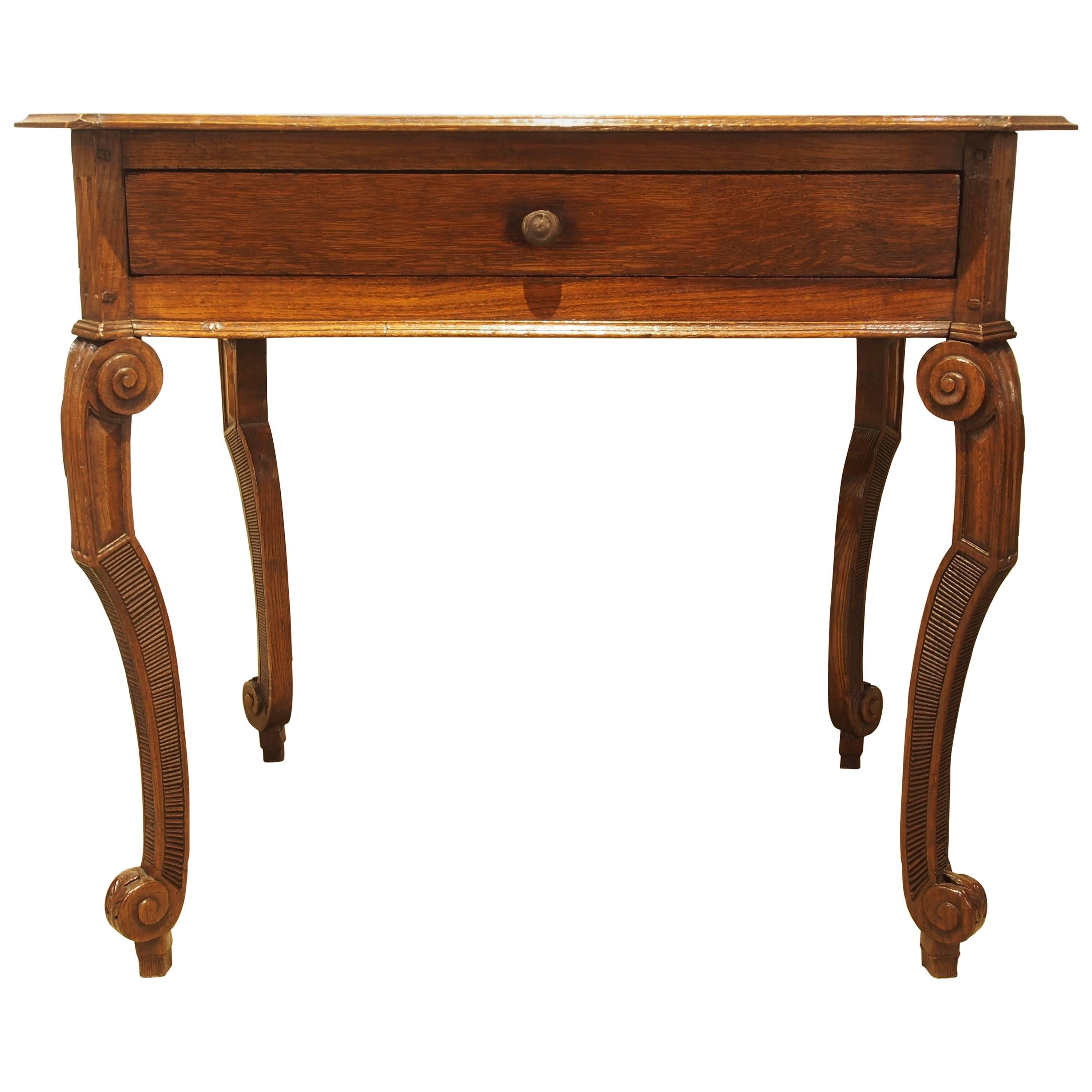 Table in Oak, circa 1850 For Sale
