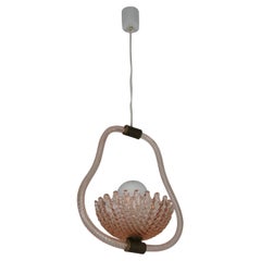 Murano Glass Chandelier by Barovier & Toso, Italy, 1940s