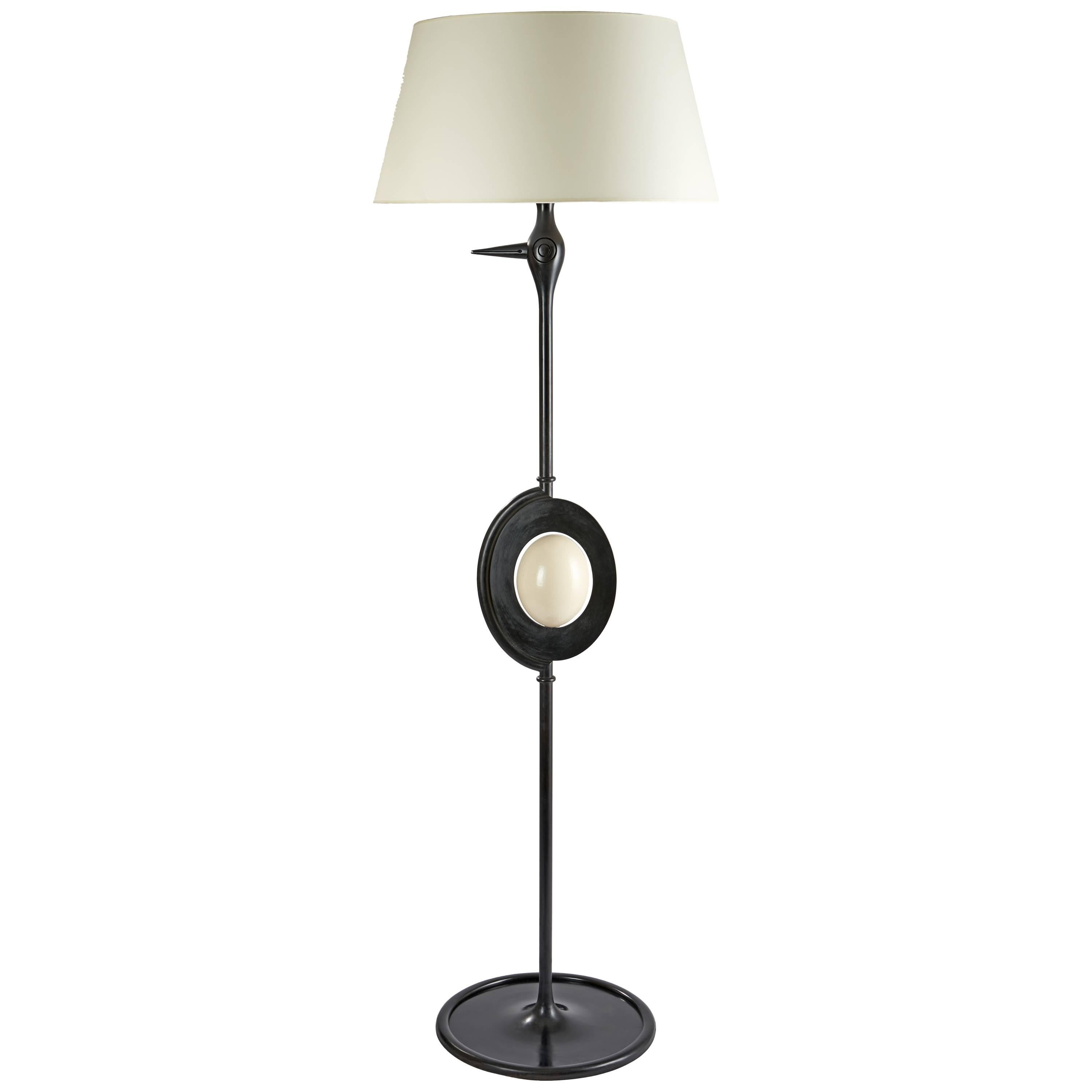 Autruche Lamp by Le Gall Hubert