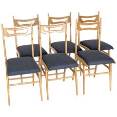 Set of Six Italian Dining Chairs 7