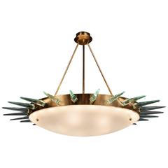 Chandelier by Max Ingrand, Fontana Arte, 1960s 10