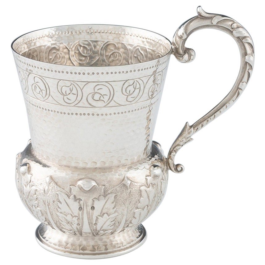 Arts and Crafts Silver Christening Cup London 1900