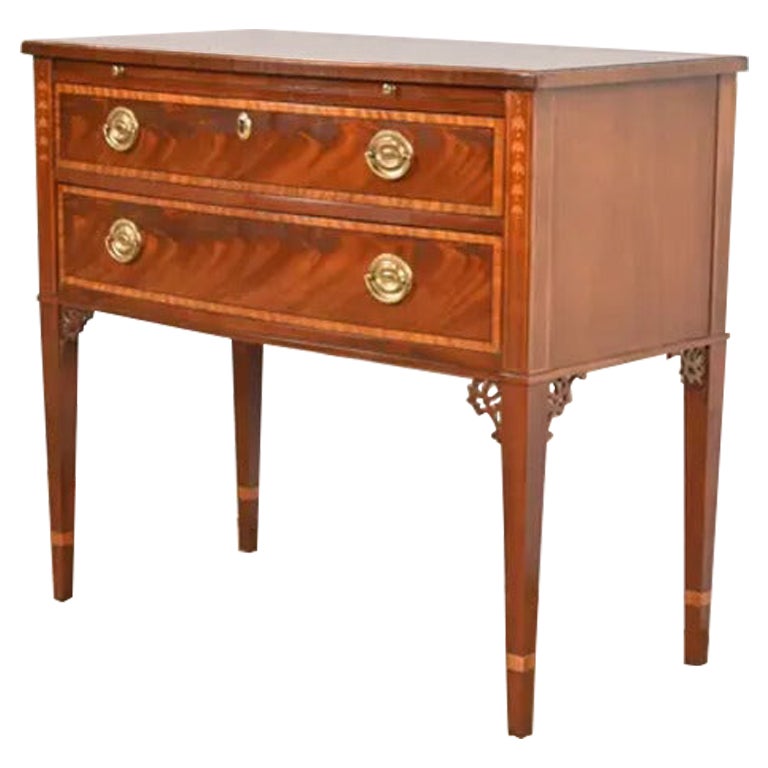 Baker Furniture Federal Sideboard oder Buffetheber aus Mahagoni mit Intarsien aus Mahagoni