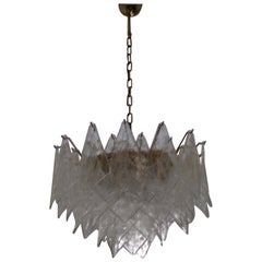 Grand lustre en verre de Murano par La Murrina, Italie, années 1980