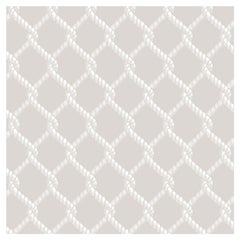 Art Deco Inspired Grey Wallpaper: Net Nougat