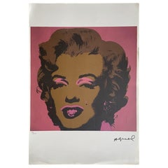 Andy Warhol Marilyn Monroe Lithografie von Leo Castelli Gallery