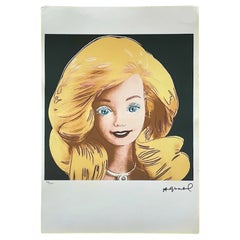 Lithographie Barbie de Andy Warhol pour Leo Castelli Gallery