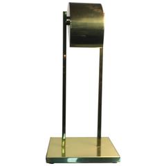 Superb Italian Brass Articulating Desk Lamp in the Manner of Karl Springer
