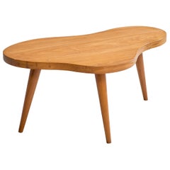 Brazilian Designer, Coffee Table, Wood, Brazil, 1950s