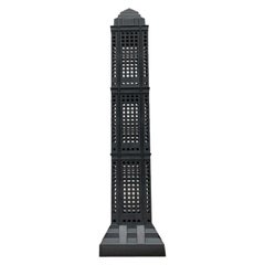 Vintage Postmodern Manhattan 5th Avenue CD Rack Tower from Koziol, Germany, 1990s