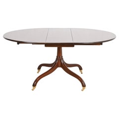 Mesa de Comedor de Pedestal de Caoba Georgiana Saybolt Cleland, Recién Acabada