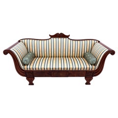 Biedermeier sofa, Northern Europe, circa 1860.