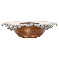 Tiffany & Co. Bol à fruits ou coupe de centre de table antique en argent sterling