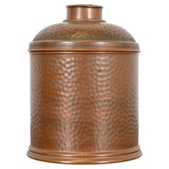 Humidificador de cobre martillado estilo Arts & Crafts Roycroft, circa años 20