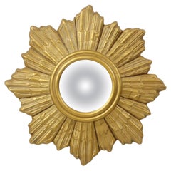 Golden Sun Mirror Gips Sunburst Spiegel konvex 48cm