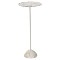 Contemporary Beistelltisch 'Hourglass' T533, Marmor Calacatta Weiß