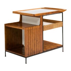 Arthur Umanoff, Barra de bar, Hierro, Abedul, Rush, Formica, EE.UU., Década de 1950