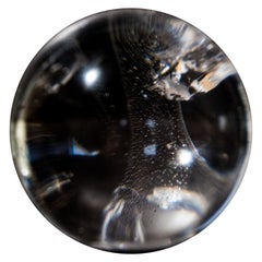 AAA Natural Water-Clear Quartz Sphere