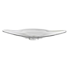 Assiette vintage en verre de Murano, années 1970