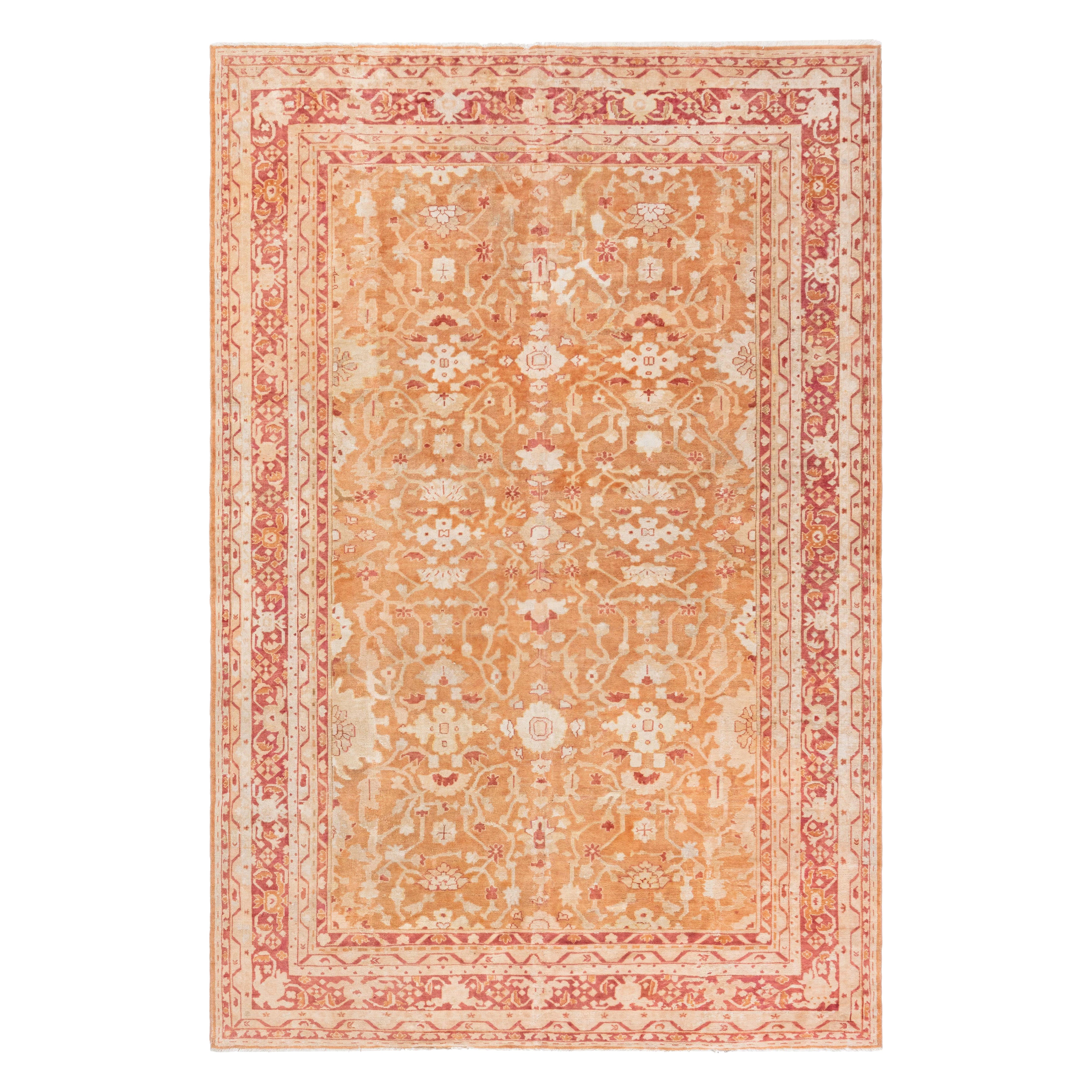 Doris Leslie Blau Early 20th Century Indian Amritsar Handmade Rug