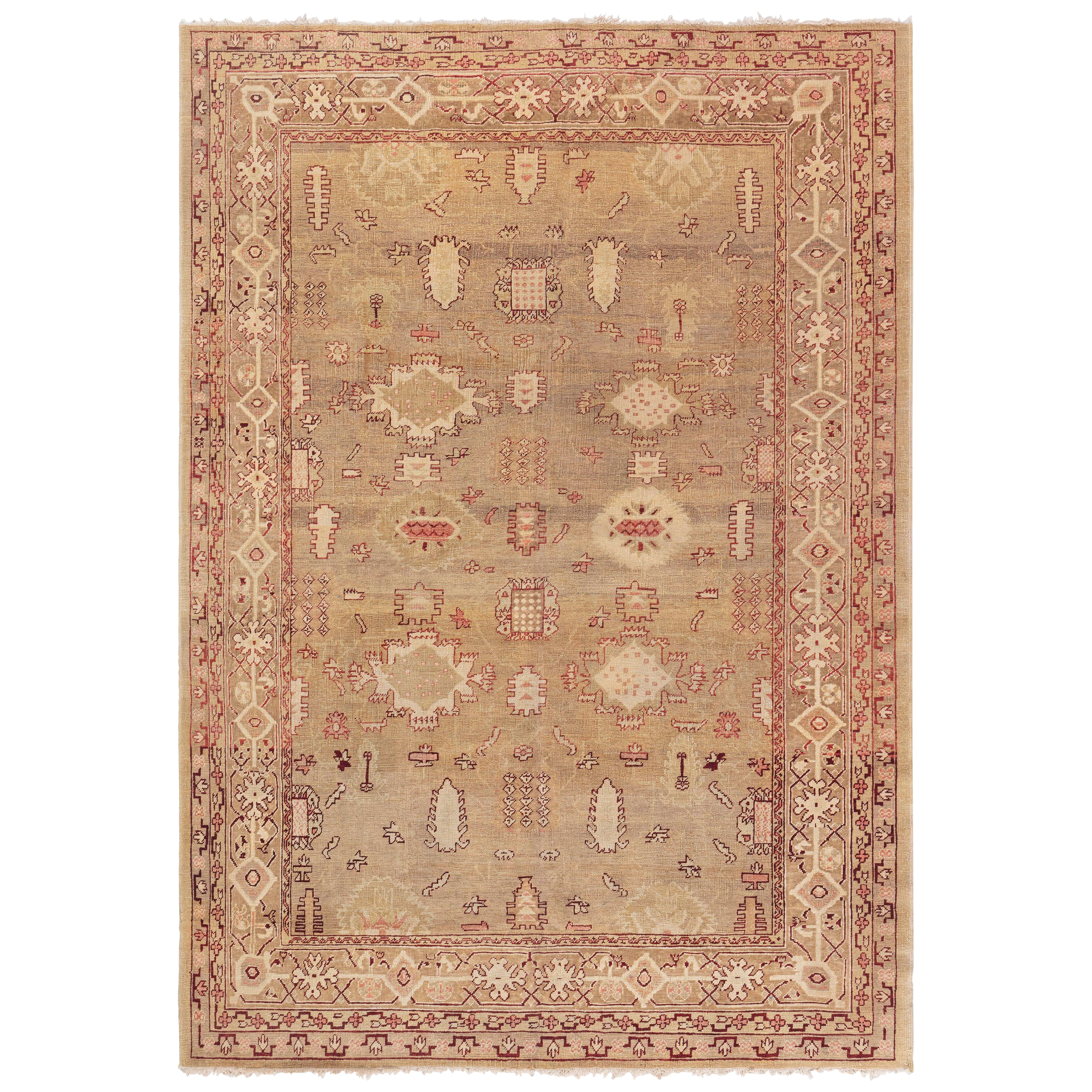Doris Leslie Blau Early 20th Century Indian Amritsar Handmade Rug