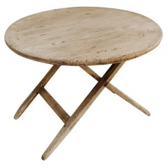 19th century French pinewood table ...