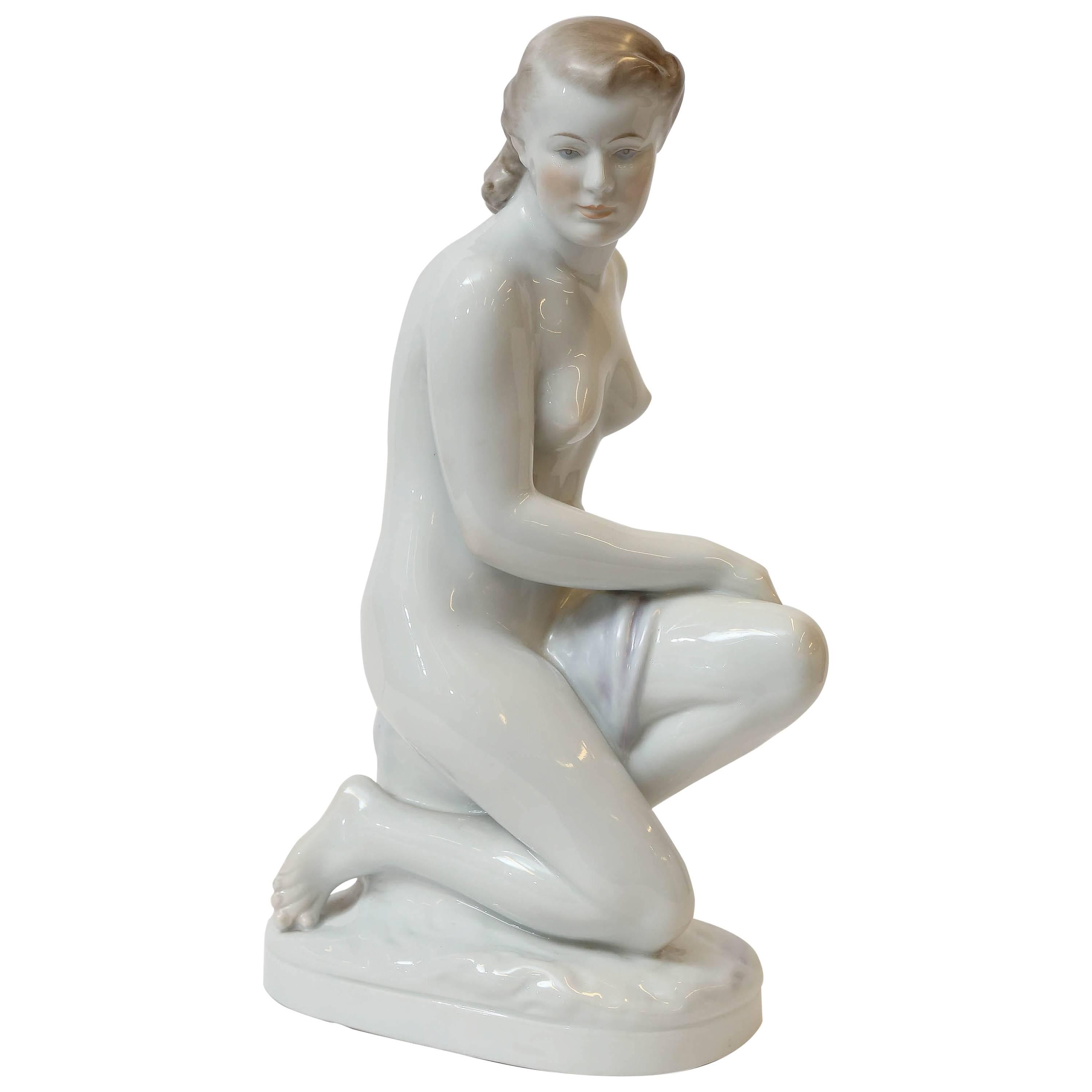 Herend Nude Female Figure