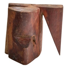 Brazilian Designer, Side Table, Wood, Brazil, 1950s