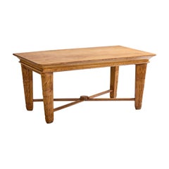 Attribuzione Pier Luigi Colli, Tavolo da centro, Oak, Italia, anni '40