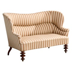 Designer britannico, Divano, Legno, Fabrice, Regno Unito, 1900